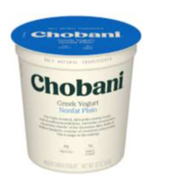 Chobani 32 oz  Yogurt Plan Main Image